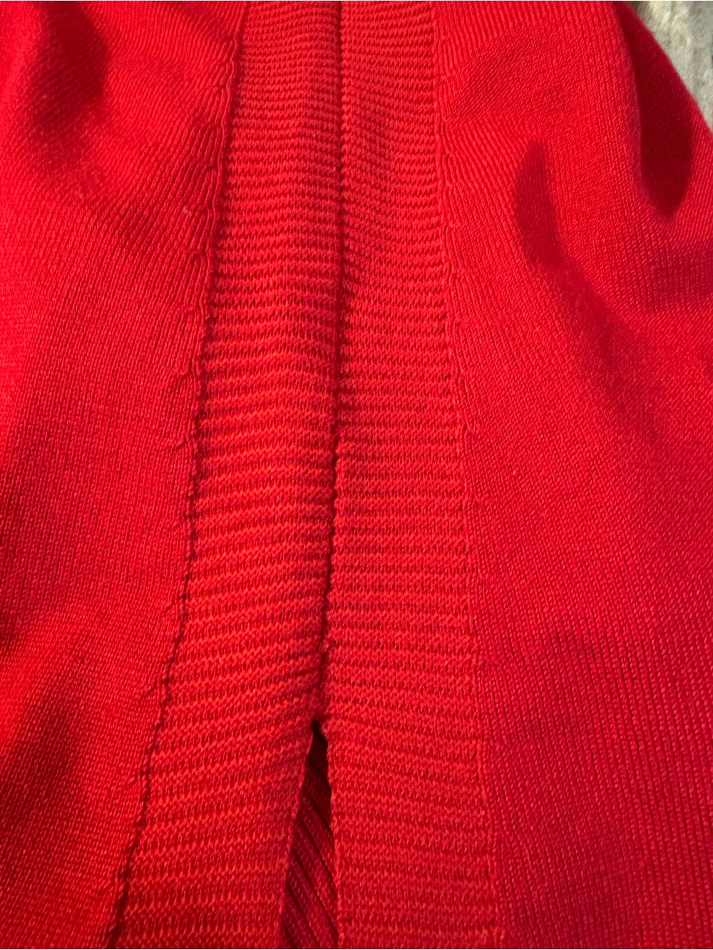 Cable & Gauge sweater women's 1X red long-sleeve black embellishments pullover - Picture 10 of 16